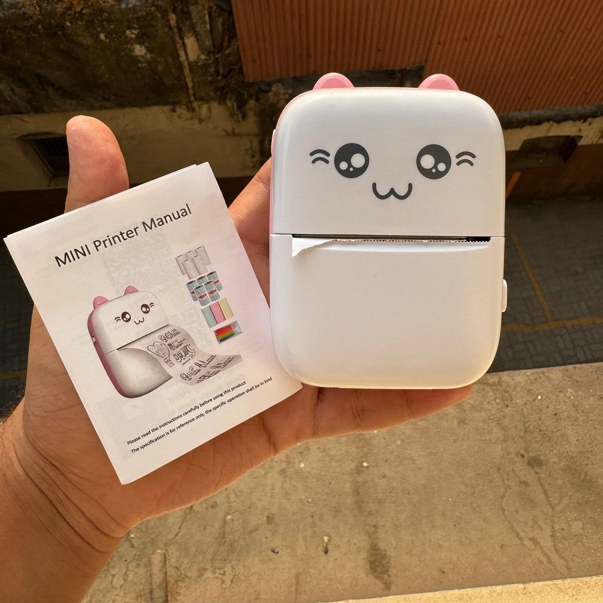 🐱 Cute Mini Thermal Printer