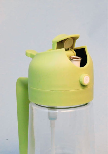 2-in-1 Oil Sprayer & Pourer Bottle – Adjustable Oil Dispenser