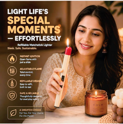 Long Burning Matchstick – Extra Long Safety Match