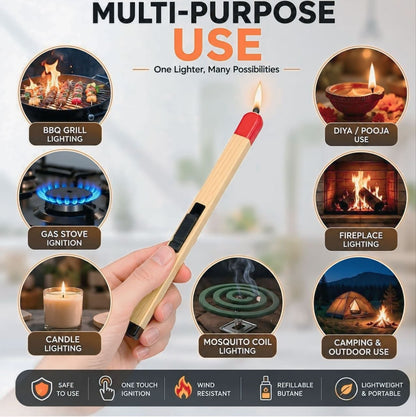 Long Burning Matchstick – Extra Long Safety Match